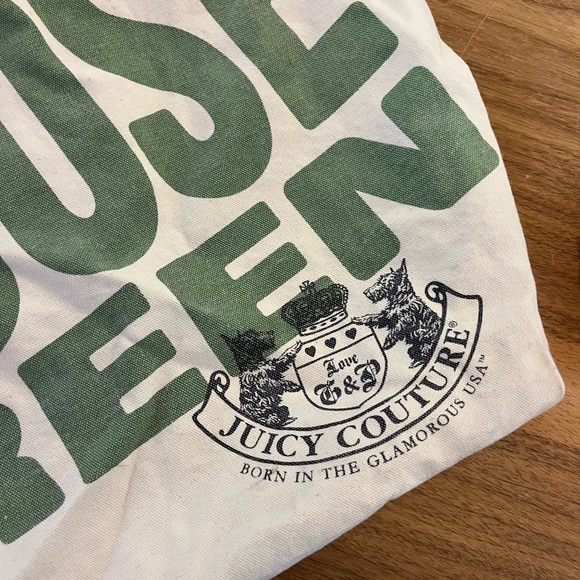 Juicy Couture Canvas Recycle Tote Bag - Picture 6 of 6